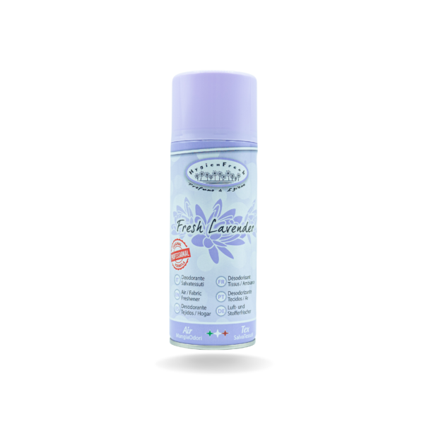 Deodorante salvatessuti con speciale formula mangiaodori alla fragranza Lavanda 400ml.